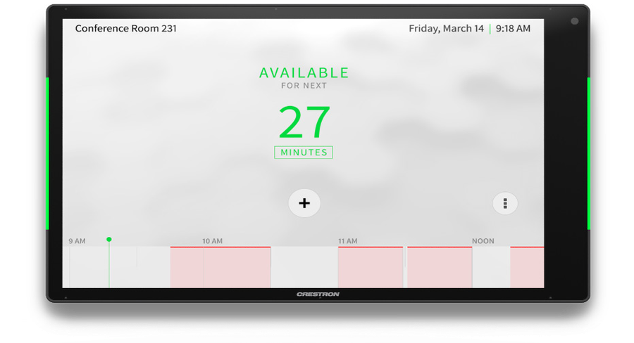 Crestron 80 系列排程觸控螢幕